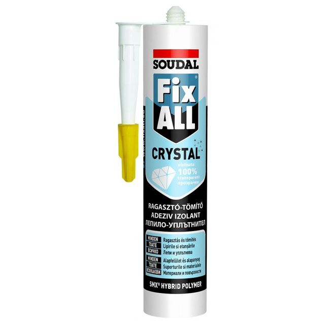 Монтажно лепило Soudal Fix All Crystal [1]