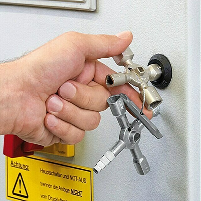 Ключ за електрически табла Knipex Twin Key [3]