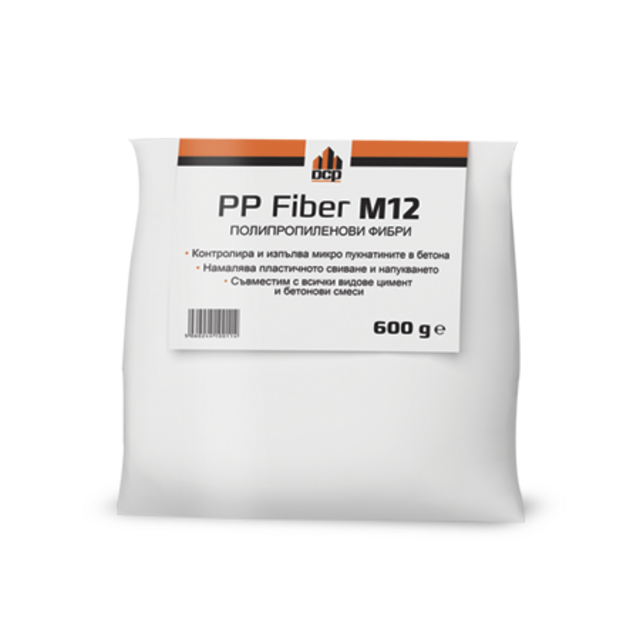 Полипропиленови фибри за бетон DCP PP Fiber M12 [1]