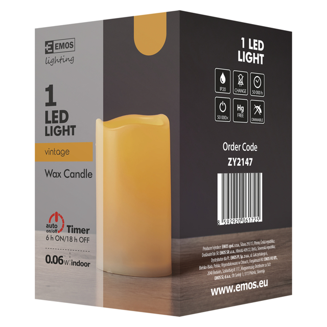 LED декоративна свещ Emos [3]