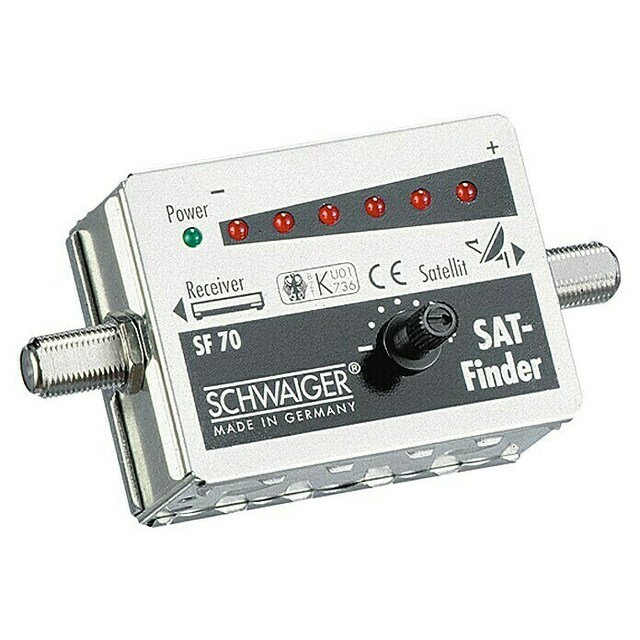 Детектор за сателитни сигнали Schwaiger SAT-Finder SF 70 [1]
