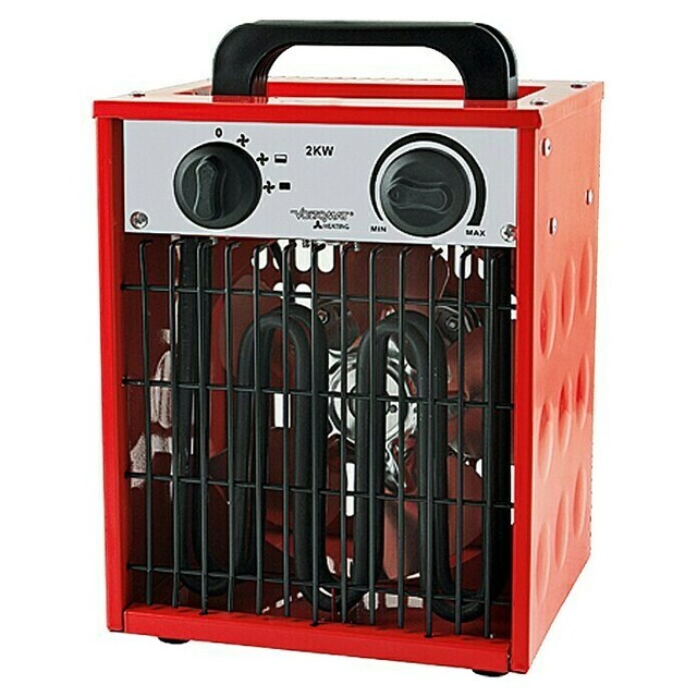 * Електрически калорифер Voltomat Heating, с термостат, 2000 W [2]