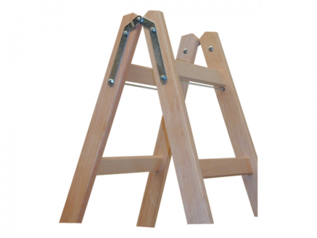 Дървена стълба Stabilomat Safemat [2]