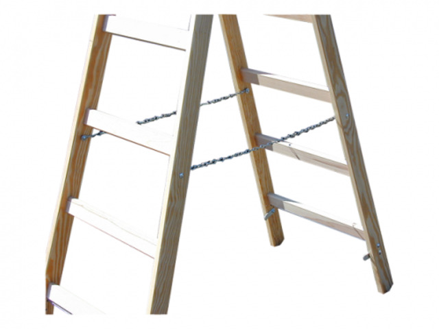 Дървена стълба Stabilomat Safemat [3]