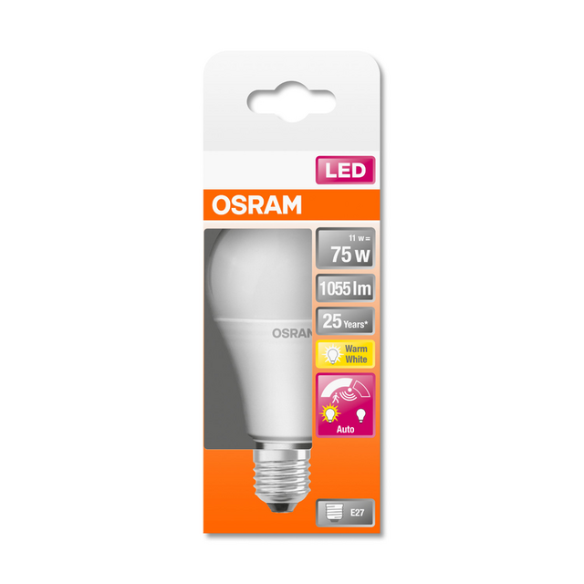 LED крушка със сензор за движение Osram Star+ CLA75 [2]