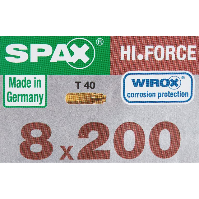 Винт за дърво Spax HI.FORCE Wirox [2]