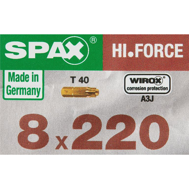 Винт за дърво Spax HI.FORCE Wirox [2]