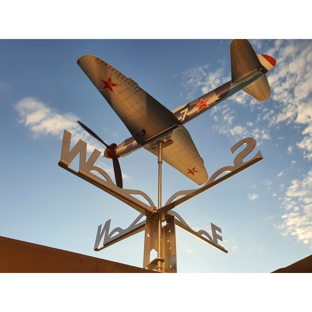 Ветропоказател 2D WWII Изтребител Yak-9T-NN [8]