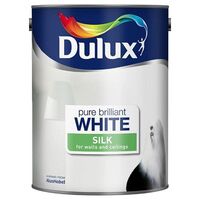 Боя за стени Dulux White Silk