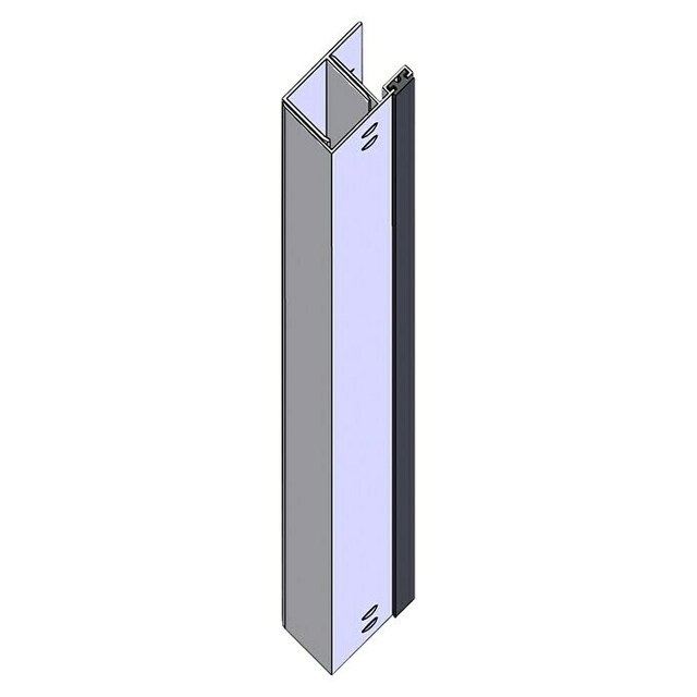Страничен профил за стъкло за ниша Camargue Top-Roller [1]