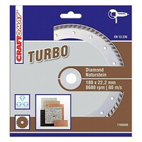 Диамантен диск за рязане Craftomat Turbo