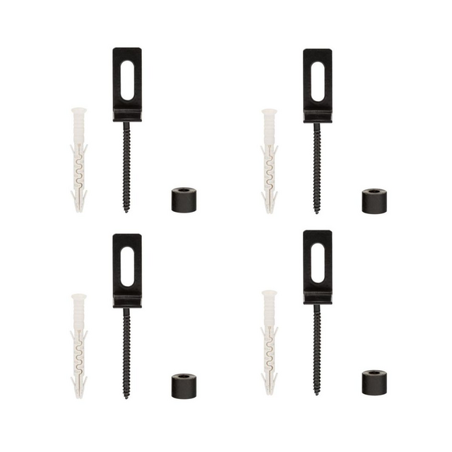 Комплект стенни свръзки за метална градинска ограда Polbram [1]
