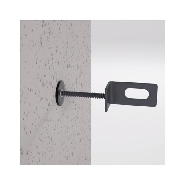 Комплект стенни свръзки за метална градинска ограда Polbram [4]