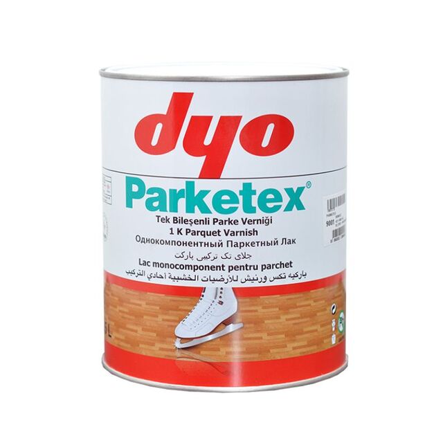 Еднокомпонентен полиуретанов лак за паркет Dyo Parketex [1]