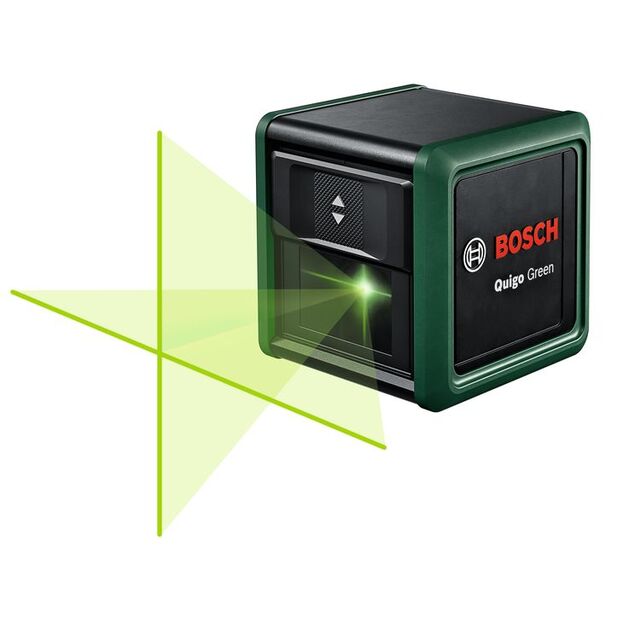 Лазерен нивелир с кръстосани линии Bosch Quigo Green [3]