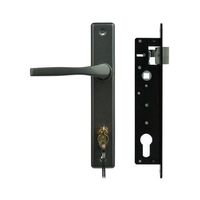 Комплект дръжка и заключване за метална градинска врата Polbram
