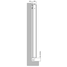Вертикален панелен радиатор E.C.A Н1800 мм [3]