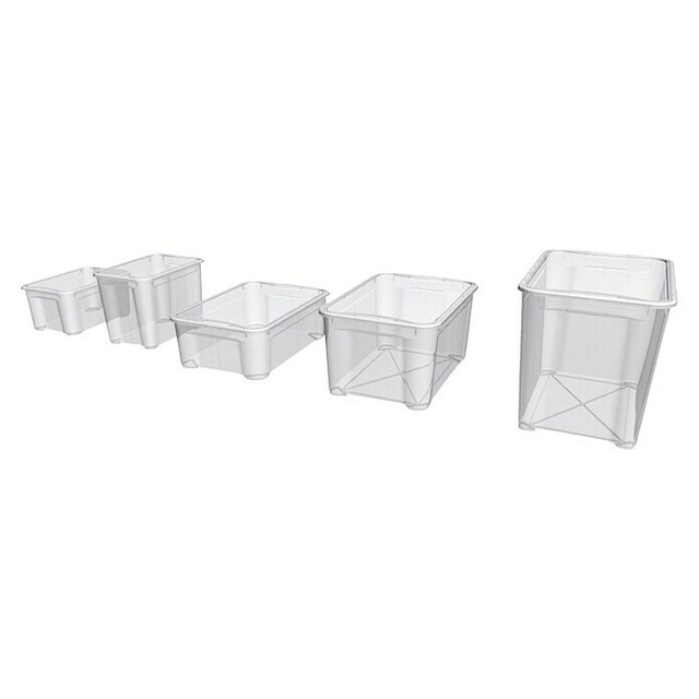 Пластмасова кутия за съхранение Regalux Clear Box Mini [2]