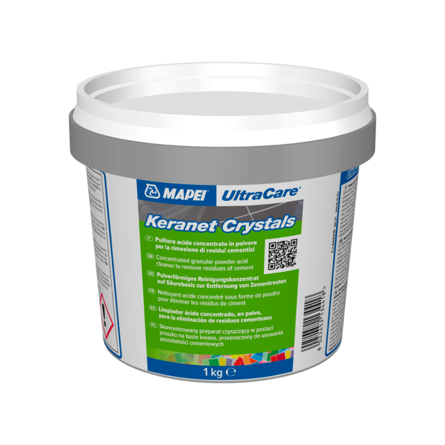 Препарат за почистване след фугиране Mapei UltraCare Keranet Crystals [1]