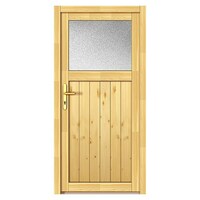 Дървена врата с каса 501