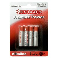 Алкална батерия BAUHAUS Ultimate Power LR03