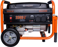 Бензинов монофазен генератор Daewoo GD3500