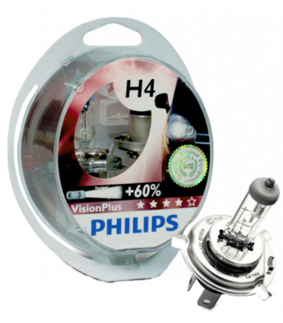Автомобилни крушки за фарове Philips Vision Plus [1]