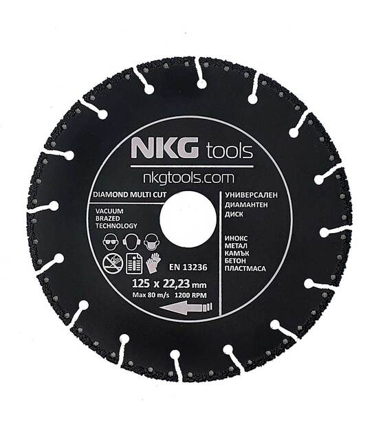 Диамантен диск за рязане универсален MultiCut NKG tools [2]