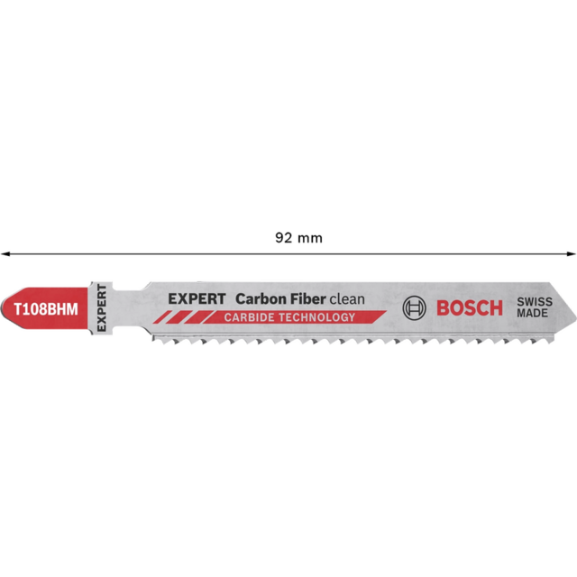 Комплект ножове за прободен трион Bosch Expert Carbon Fiber Clean T 108 BHM [3]