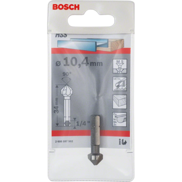 Конусен зенкер Bosch HSS [2]