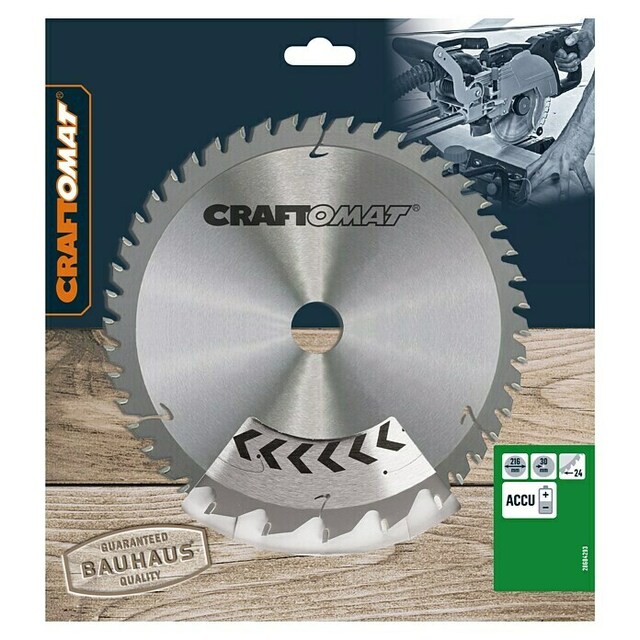 Циркулярен диск  Craftomat ACCU Wood [2]