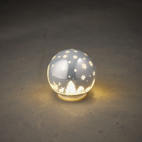 LED декоративна коледна топка с елен Luca Lighting