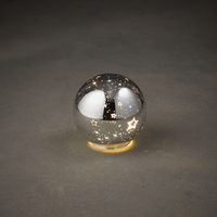 LED декоративна коледна топка със звезди Luca Lighting