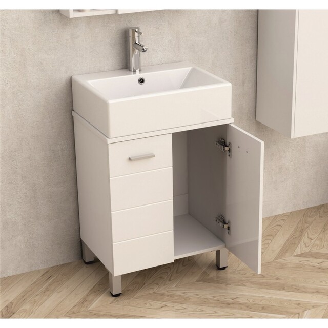 Комплект мебел за баня с умивалник Inter Ceramic Бруно [2]