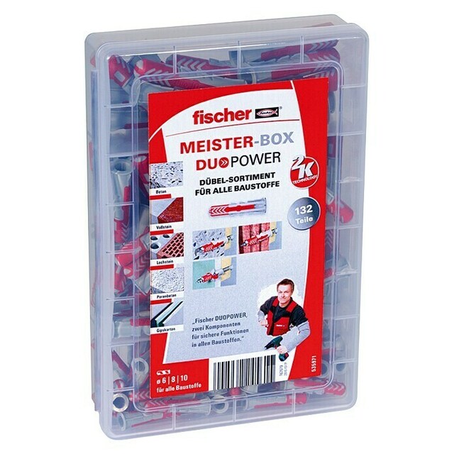 Комплект дюбели Fischer Meister Box Duopower [1]
