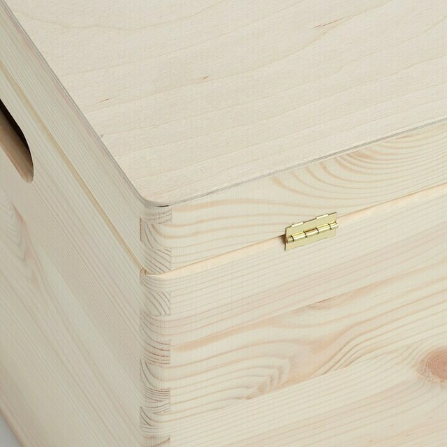 Дървена щайга с капак Zeller [4]