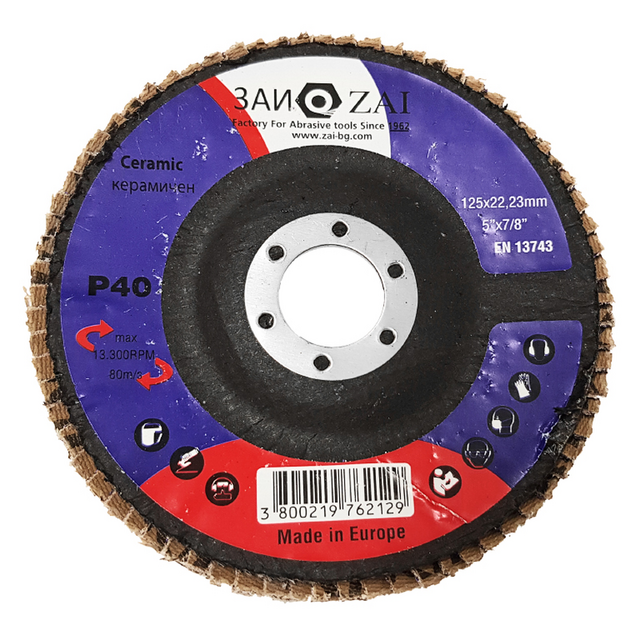 Ламелен диск за шлайфане ZAI Ceramic [1]