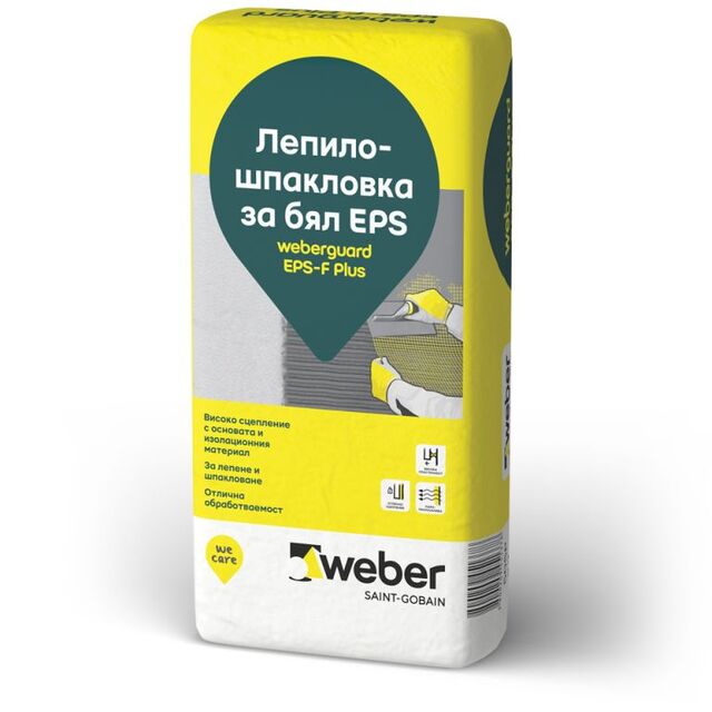 Лепило и шпакловка Weber Weberguard EPS-F Plus [1]