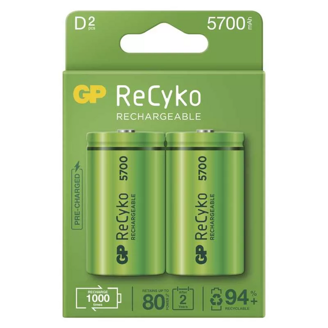 Акумулаторни батерии GP ReCyko 5700 D [1]