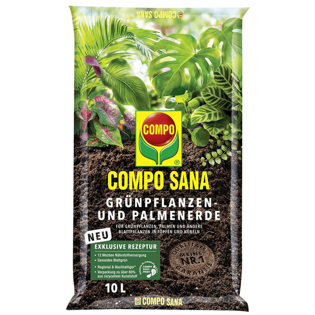 Почва за декоративни растения и палми Compo Sana [1]