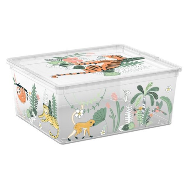 Пластмасова кутия за съхранение Keter C-Box M Tropical [1]
