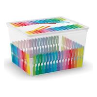Пластмасова кутия за съхранение Keter C-Box L Colours Arty