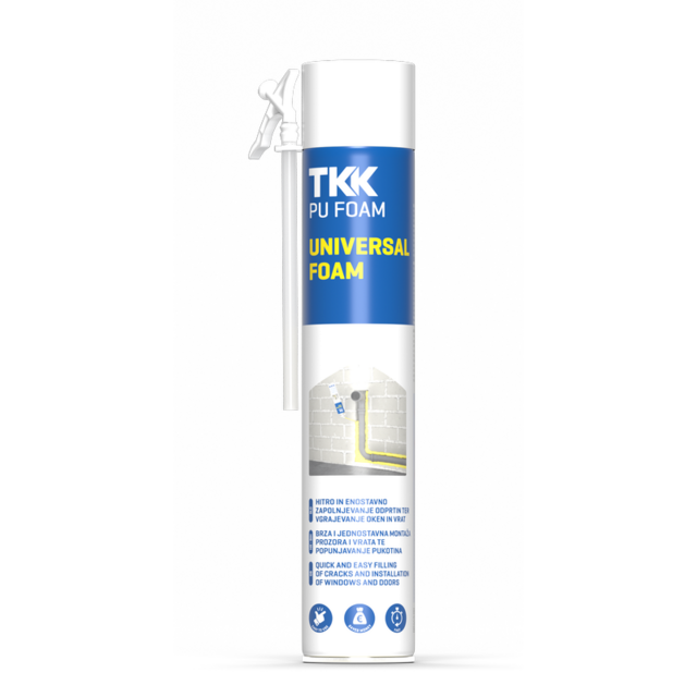 Ръчна монтажна полиуретанова пяна TKK Tekapur Universal Foam M [1]
