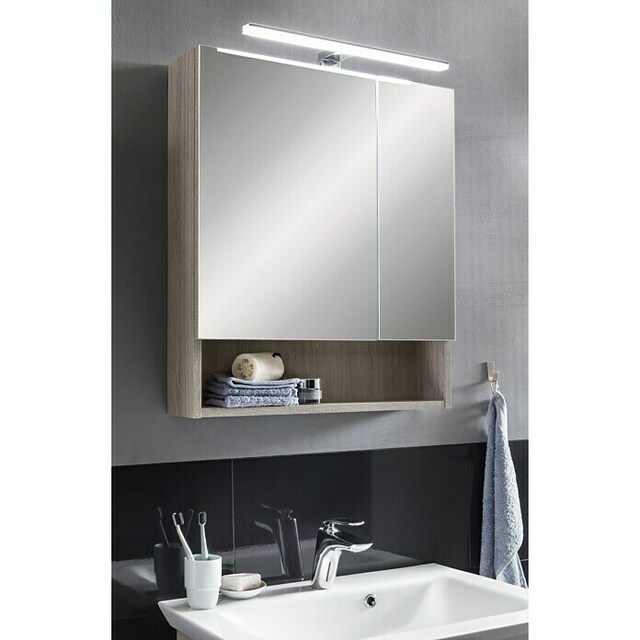Огледален шкаф с LED осветление Camargue Polar [5]