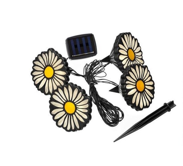 LED соларна верига Цветя [1]