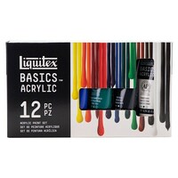 Комплект акрилни бои за рисуване Liquitex Basics