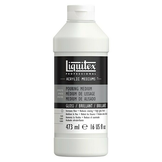 Разливащ флуид медиум за акрилни бои Liquitex Professional Pouring Gloss [1]