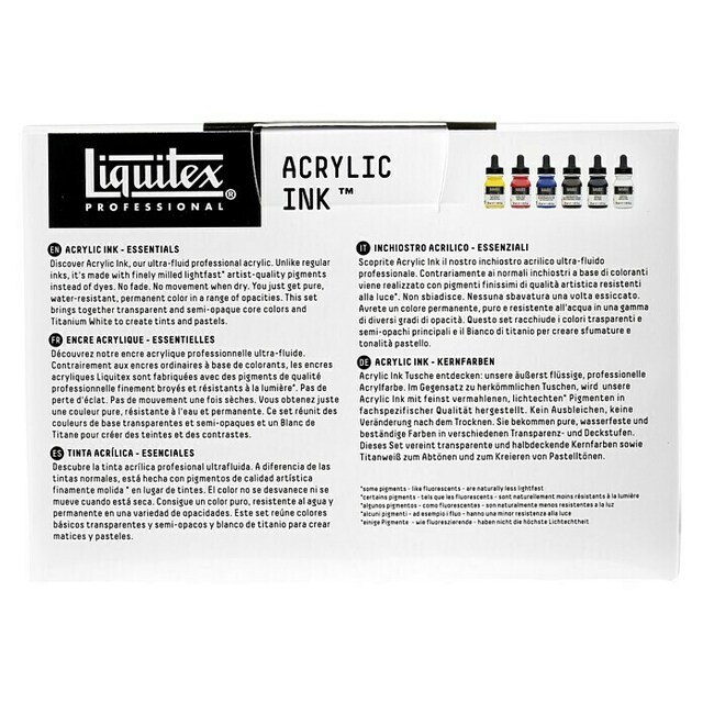 Комплект акрилни мастила Liquitex Professional Essentials [2]