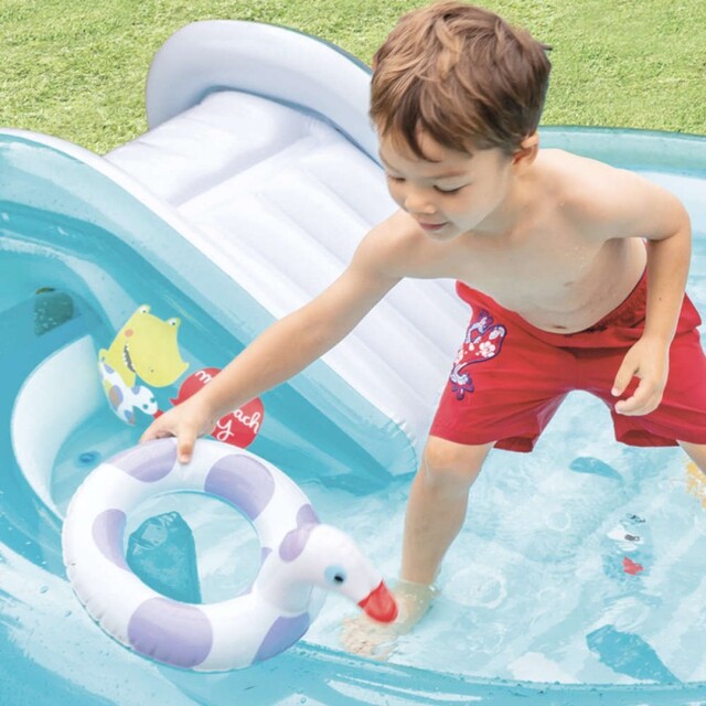 Детски басейн с водна пързалка Intex Alligator [5]