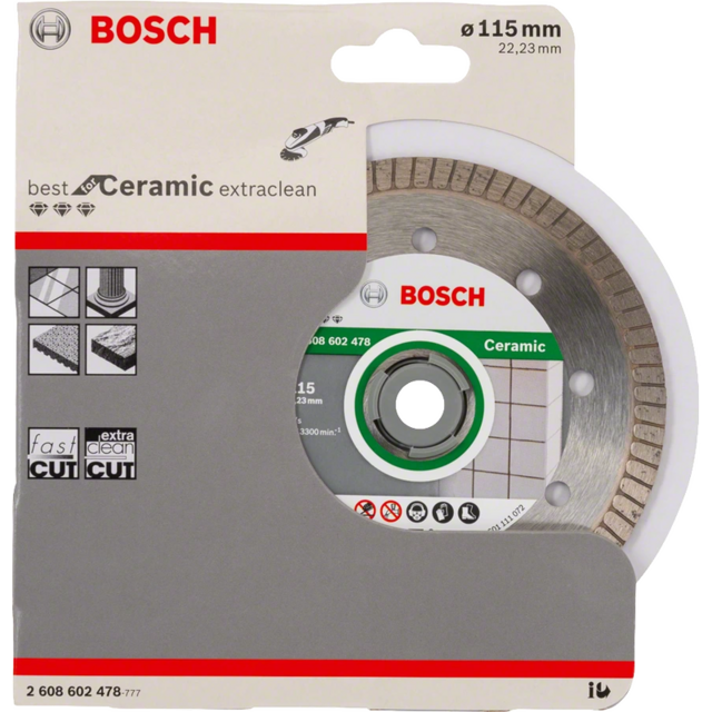 Диамантен диск за рязане Bosch Best for Ceramic  [2]